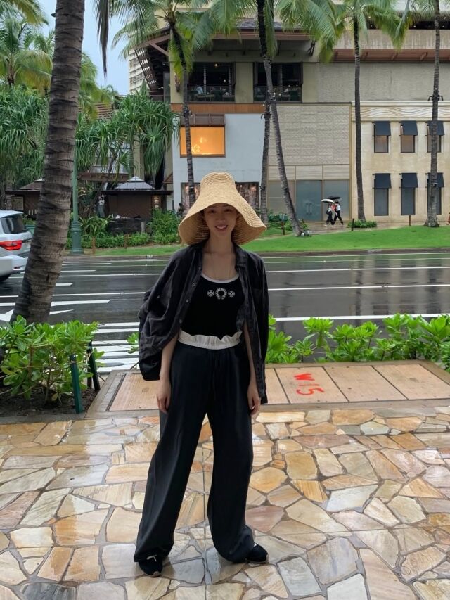 차정원이 하와이에서의 근황을 공개했다. / 차정원 SNS