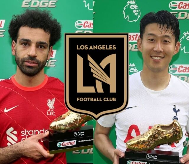 모하메드 살라와 손흥민/프리미어리그