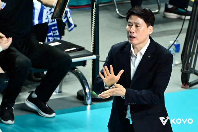 현대건설 강성형 감독/KOVO