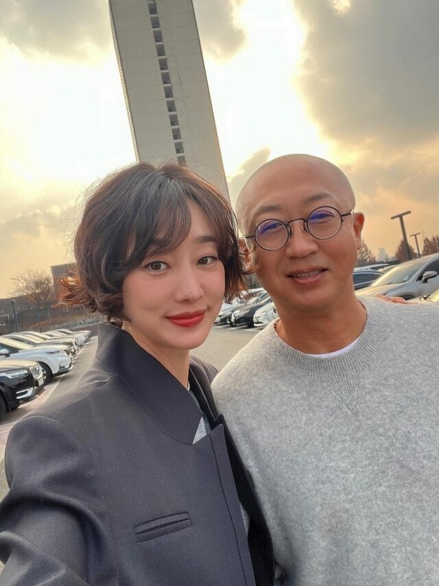 배우 최여진과 남편/최여진 소셜미디어