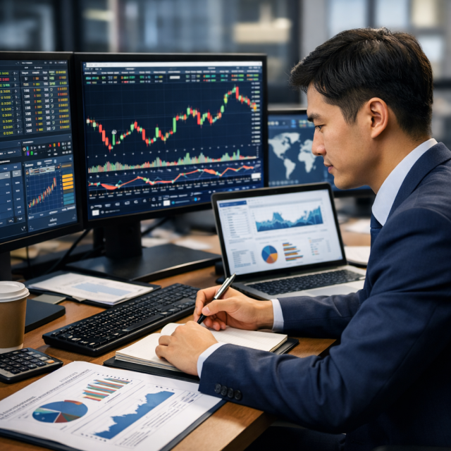 생성형 AI 도입으로 증권사 리서치센터의 기초 업무가 자동화되면서, 일부 애널리스트는 자리를 잃고 있다./AI 이미지