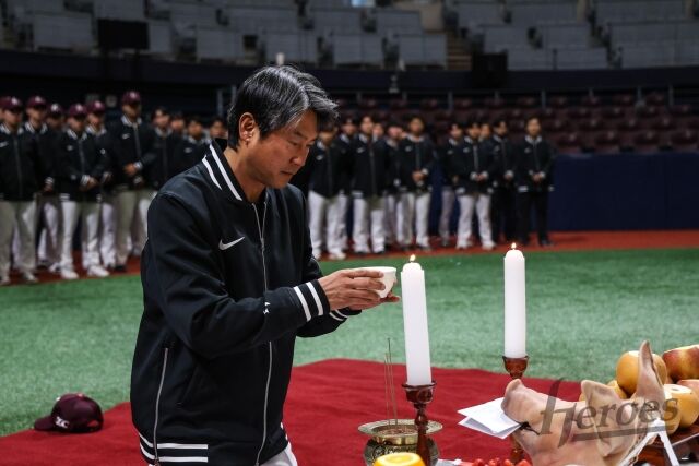 키움 히어로즈가 2026시즌 승리기원제를 실시했다./키움 히어로즈
