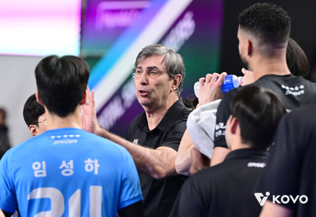 필립 블랑 감독./KOVO