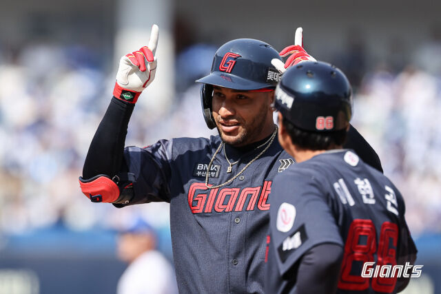 롯데 자이언츠 빅터 레이예스./롯데 자이언츠