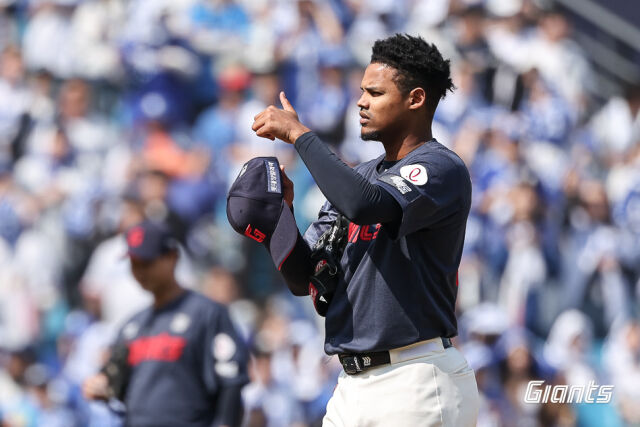 롯데 자이언츠 엘빈 로드리게스./게티이미지코리아