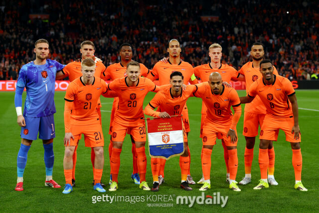 네덜란드 대표팀/게티이미지코리아