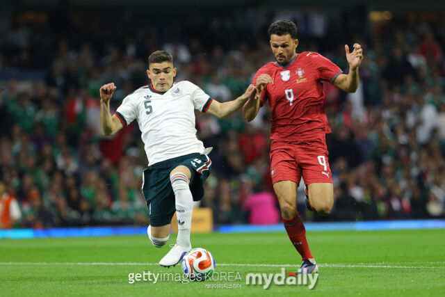 포르투갈과 멕시코의 경기장면/게티이미지코리아