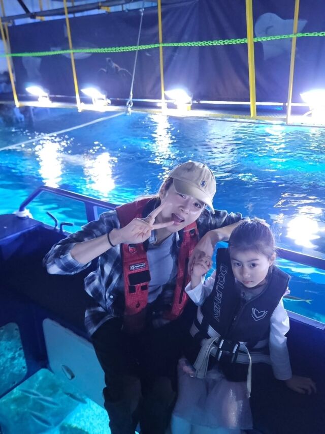 강소라가 두 딸과 함께한 일상을 공개했다. / 강소라 SNS