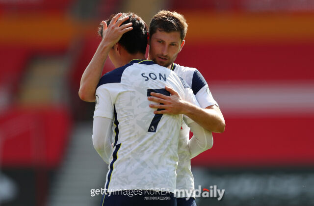 손흥민, 벤 데이비스./게티이미지코리아