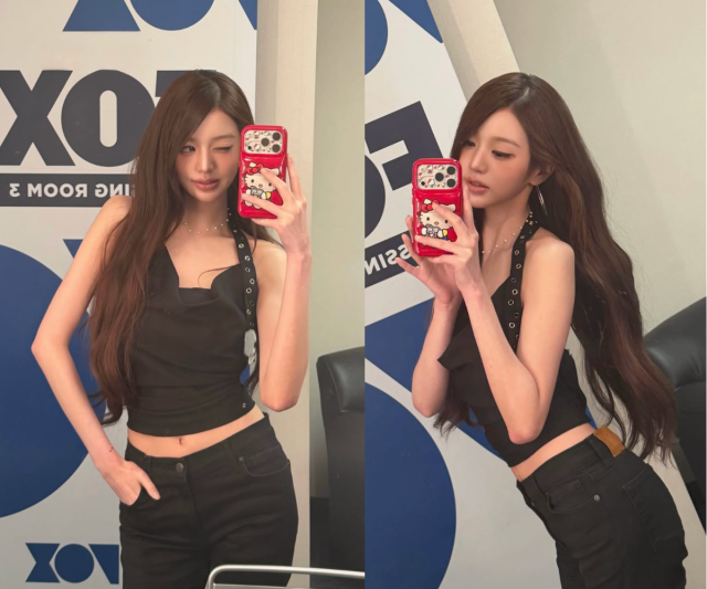 장원영이 일상 속에서 독보적인 비율을 뽐냈다. / 장원영 SNS