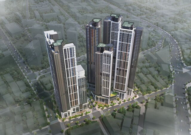 힐스테이트 선암호수공원 조감도.