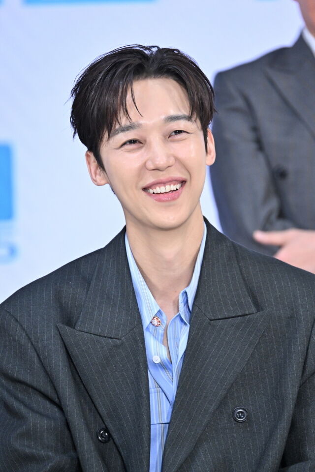 새 일일드라마 '기쁜 우리 좋은 날' 제작발표회에 참석한 배우 윤종훈 / KBS