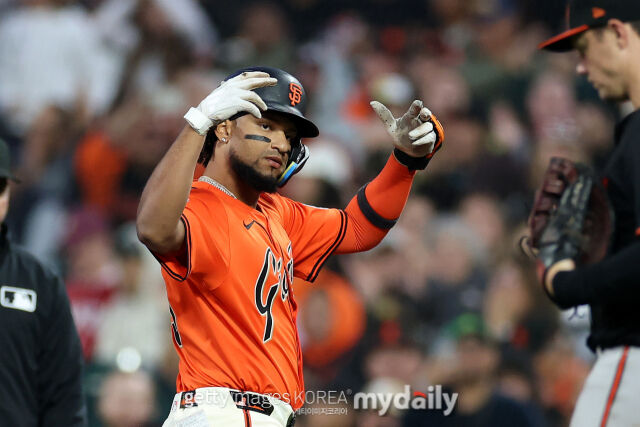 샌프란시스코 자이언츠 시절 루이스 마토스./게티이미지코리아