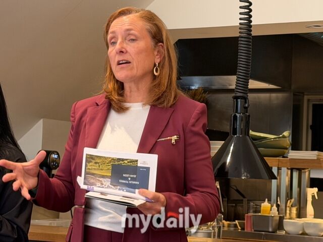 미레이아 토레스 마차세크(MIREIA TORRES MACZASSEK) 파밀리아 토레스 R&D이사 겸 장 레옹 대표이사. /이지혜 기자