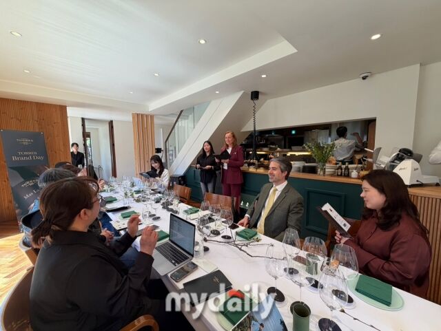 파밀리아 토레스 와인 기자간담회./이지혜 기자