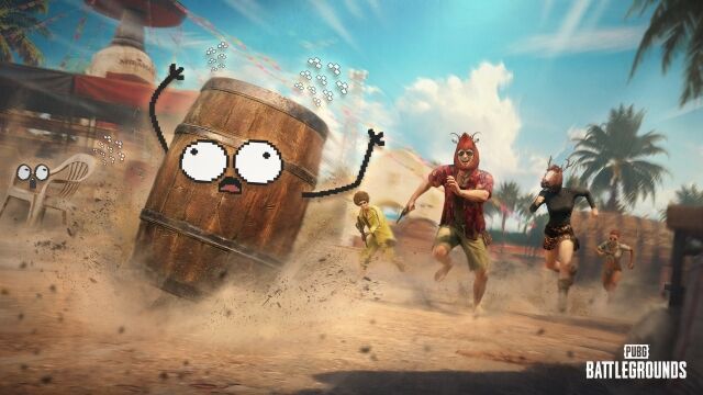 배틀그라운드, 만우절 기념 특별 모드 ‘숨바꼭질’. /크래프톤