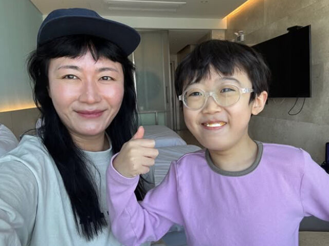 김미려가 아들과 함께 여수로 여행을 떠났다. / 김미려 소셜미디어