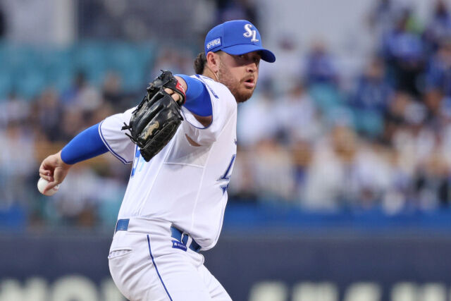 삼성 라이온즈 잭 오러클린./삼성 라이온즈