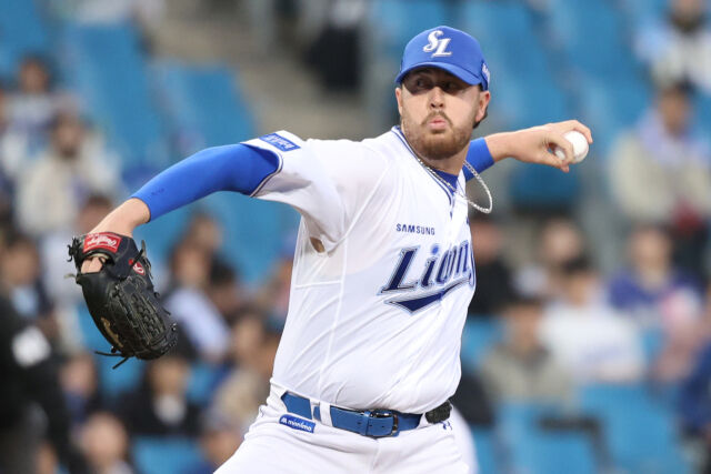 삼성 라이온즈 잭 오러클린./삼성 라이온즈