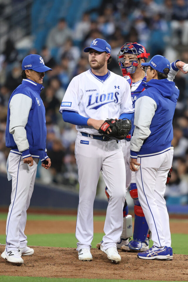 삼성 라이온즈 잭 오러클린./삼성 라이온즈