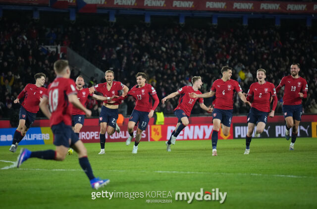 체코 축구대표팀/게티이미지코리아