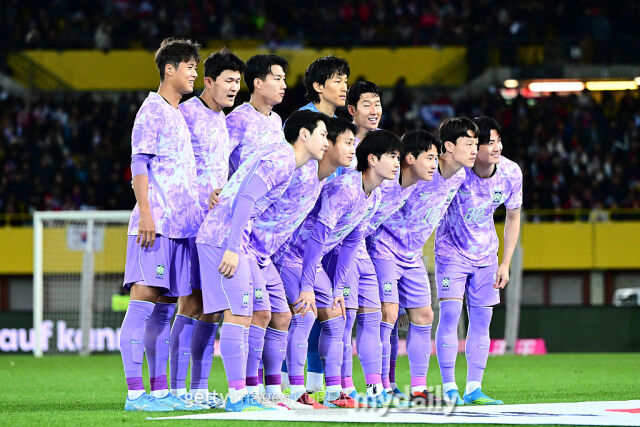 대한민국 축구대표팀/게티이미지코리아
