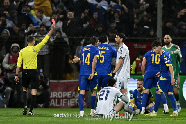 이탈리아 바스토니 퇴장 장면/게티이미지코리아