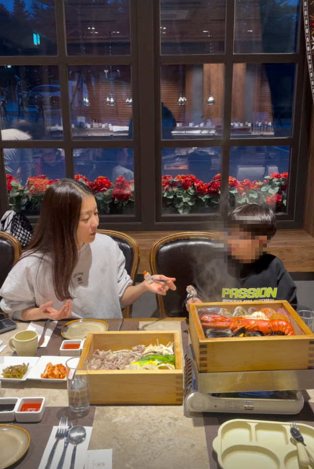 이시영이 두 자녀와 함께한 첫 가족 여행을 공개했다. / 이시영 SNS