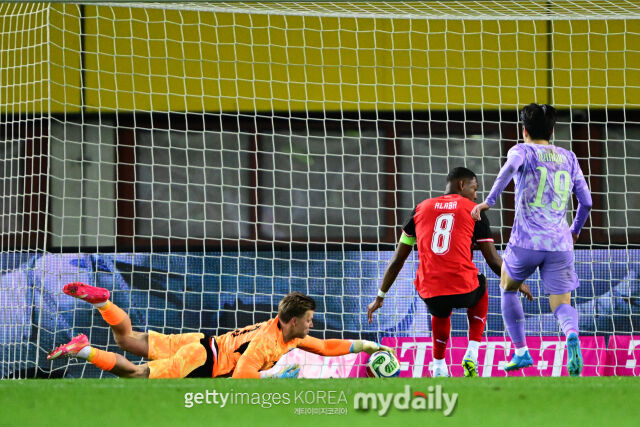 한국과 오스트리아 경기장면/게티이미지코리아