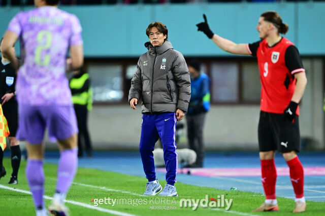 대한민국 축구대표팀 홍명보 감독./게티이미지코리아