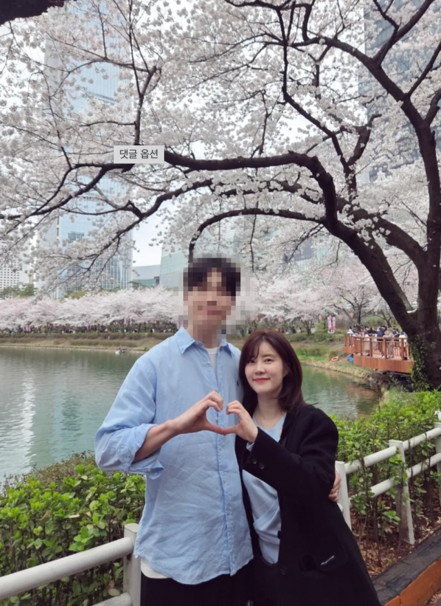 노을이 남편과 함께한 데이트 사진을 공개했다. / 노을 SNS