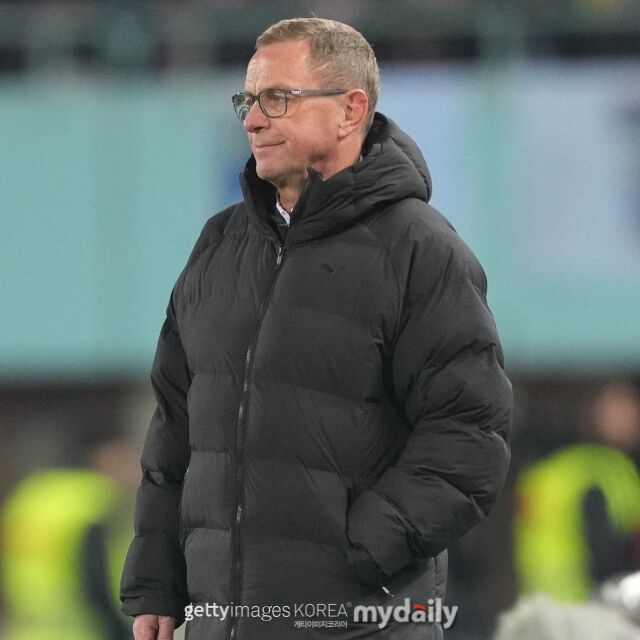 오스트리아 축구대표팀 랄프 랑닉 감독./게티이미지코리아