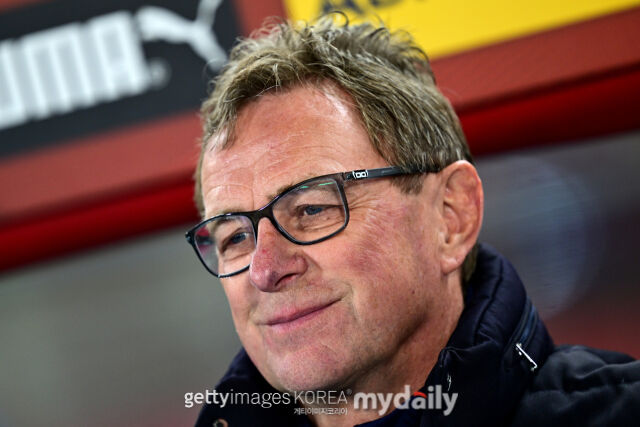 오스트리아 축구대표팀 랄프 랑닉 감독./게티이미지코리아