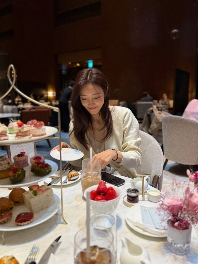 서하얀이 3월의 일상을 전했다. / 서하얀 SNS