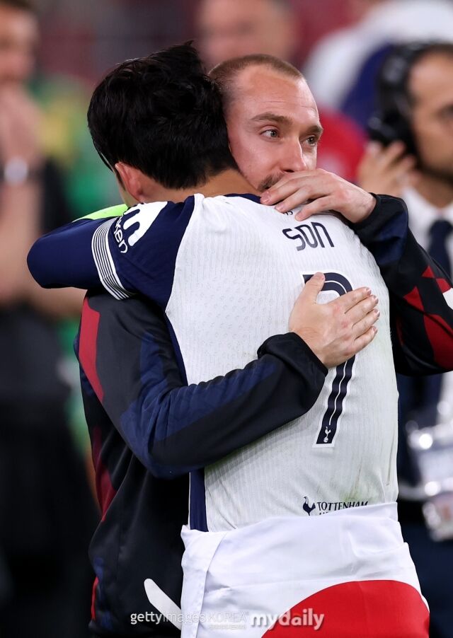 손흥민과 크리스티안 에릭센/게티이미지코리아