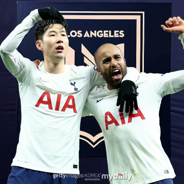 손흥민, 루카스 모우라./게티이미지코리아