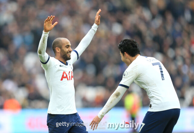 손흥민, 루카스 모우라./게티이미지코리아