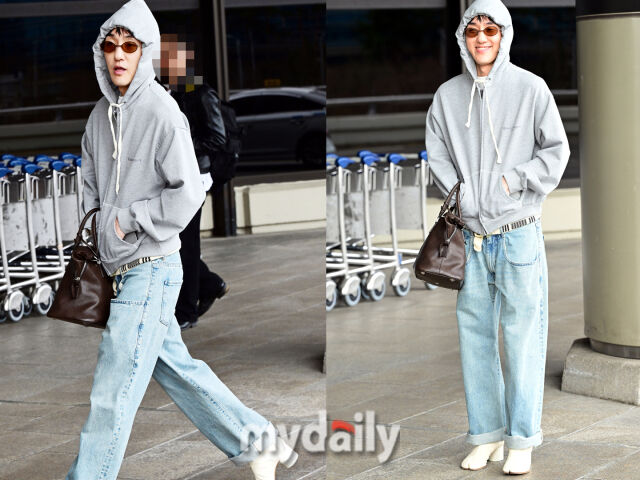 자이언티가 젠더리스 패션으로 출국했다. / 마이데일리 DB