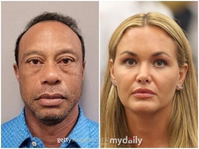 타이거 우즈, 바네사 트럼프./게티이미지코리아