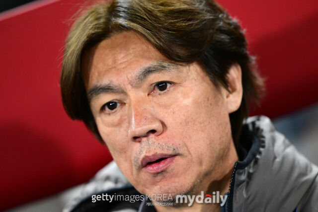 홍명보 대한민국 축구대표팀 감독/게티이미지코리아