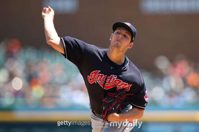 클리블랜드 인디언스(현 가디언스) 시절 트레버 바우어./게티이미지코리아