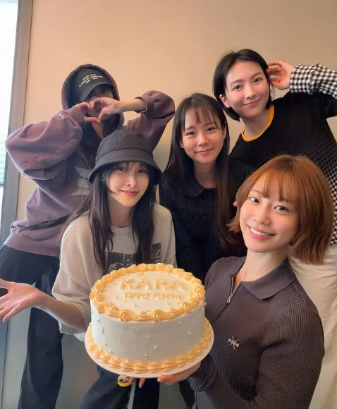 그룹 카라/박규리 인스타그램