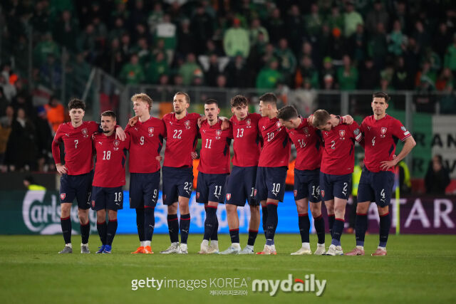 체코대표팀/게티이미지코리아