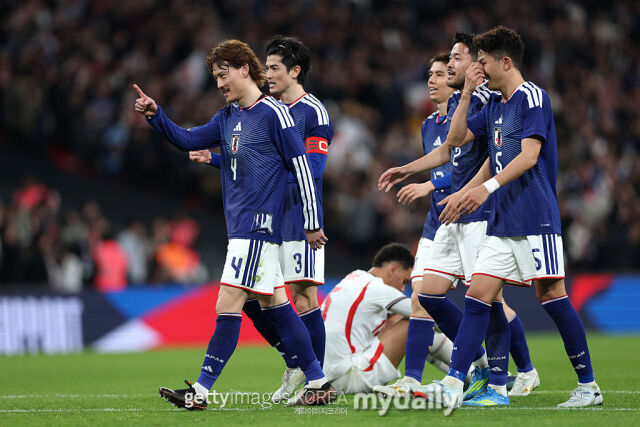일본 축구대표팀/게티이미지코리아