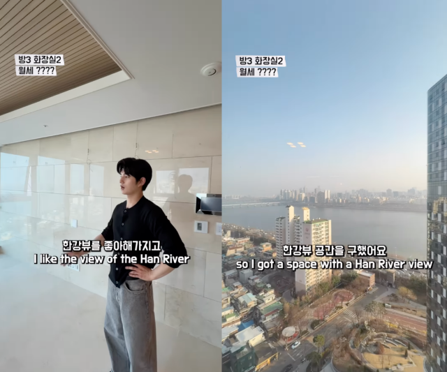 이성훈이 한국에서 머무는 새로운 보금자리를 공개했다. / 이성훈 SNS