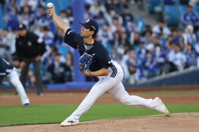 호투한 최민석./두산 베어스