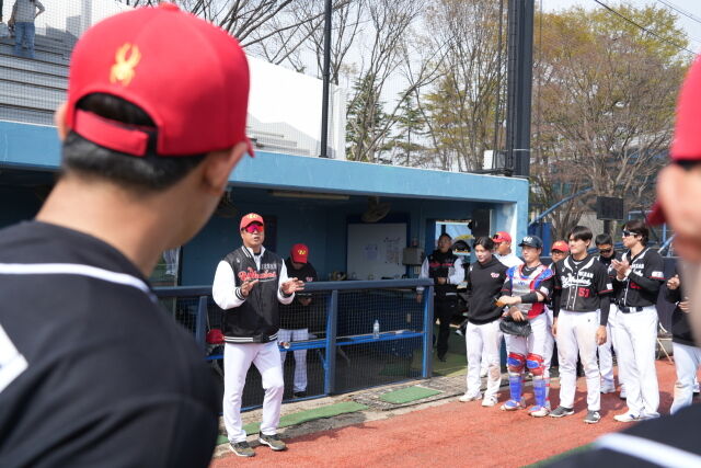 경기 종료 후 장원진 감독 미팅./울산 웨일즈