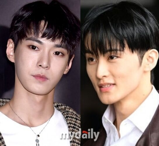 그룹 NCT 멤버 도영(왼쪽), 마크 / 마이데일리