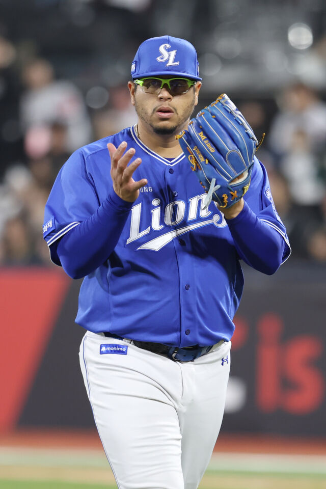 삼성 라이온즈 아리엘 후라도./삼성 라이온즈