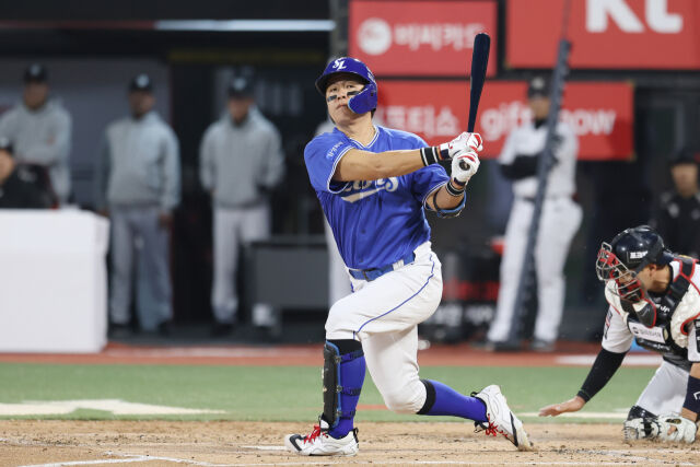 삼성 라이온즈 강민호./삼성 라이온즈